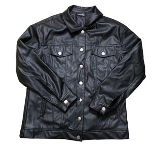 Fashion Nova Faux Leather Jacket